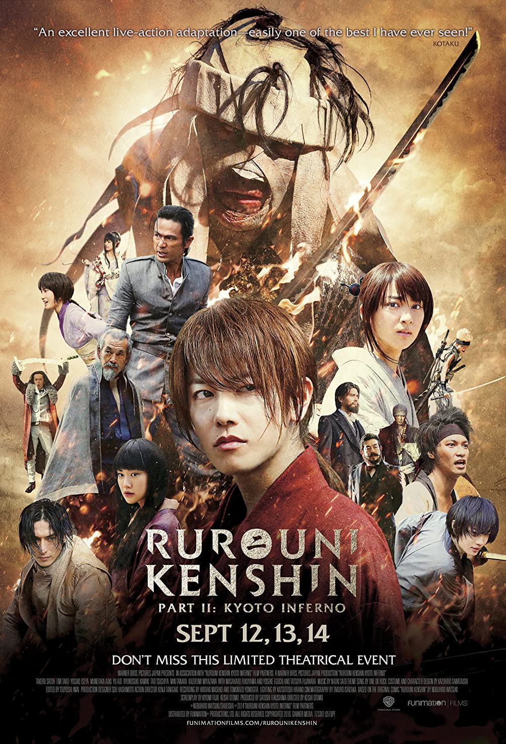 Lãng khách Kenshin: Đại hỏa Kyoto 2014